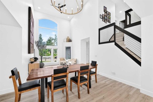 10909 Hidden Valley Drive Nw, Calgary, AB - Indoor Photo Showing Dining Room