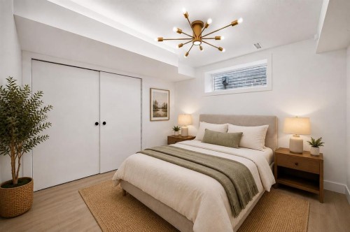 10909 Hidden Valley Drive Nw, Calgary, AB - Indoor Photo Showing Bedroom