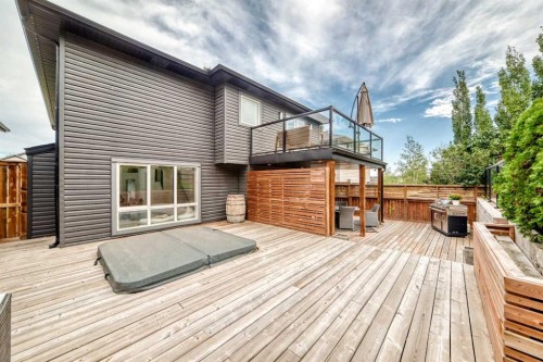 10909 Hidden Valley Drive Nw, Calgary, AB - Outdoor With Deck Patio Veranda With Exterior