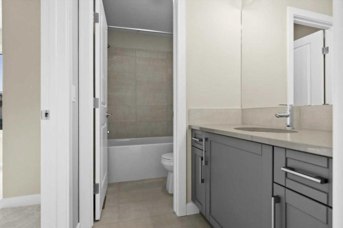 51 Agate Road, Cochrane, AB - Indoor Photo Showing Bathroom