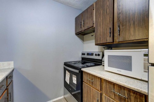 324-10120 Brookpark Boulevard Sw, Calgary, AB - Indoor Photo Showing Kitchen