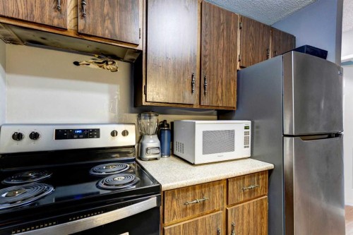 324-10120 Brookpark Boulevard Sw, Calgary, AB - Indoor Photo Showing Kitchen