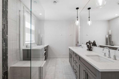 301-105 Lebel Crescent Nw, Calgary, AB - Indoor Photo Showing Bathroom