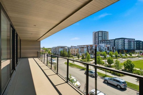 301-105 Lebel Crescent Nw, Calgary, AB - Outdoor With Balcony With View With Exterior