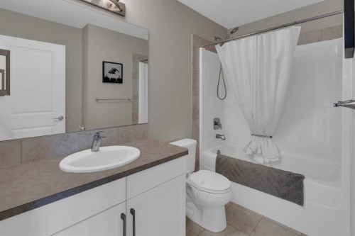 311 Sunrise View, Cochrane, AB - Indoor Photo Showing Bathroom