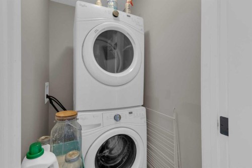 311 Sunrise View, Cochrane, AB - Indoor Photo Showing Laundry Room
