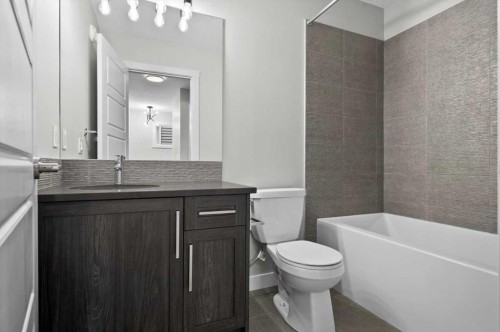 55 Agate Road, Cochrane, AB - Indoor Photo Showing Bathroom