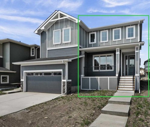 55 Agate Road, Cochrane, AB - Outdoor With Facade