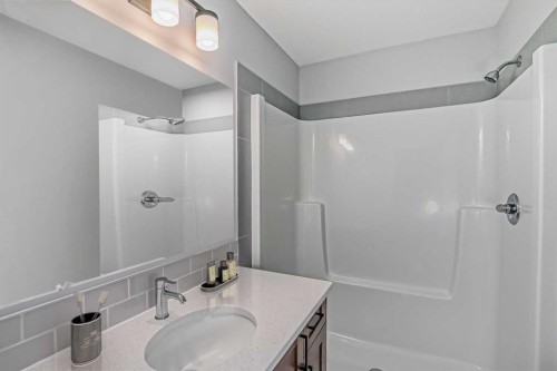 55 Agate Road, Cochrane, AB - Indoor Photo Showing Bathroom