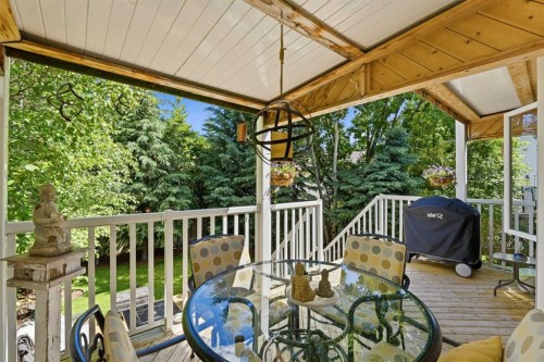 39 West Terrace Crescent, Cochrane, AB - Outdoor With Deck Patio Veranda With Exterior