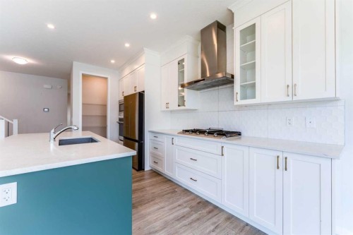 16 West Grove Link Sw, Calgary, AB - Indoor Photo Showing Kitchen