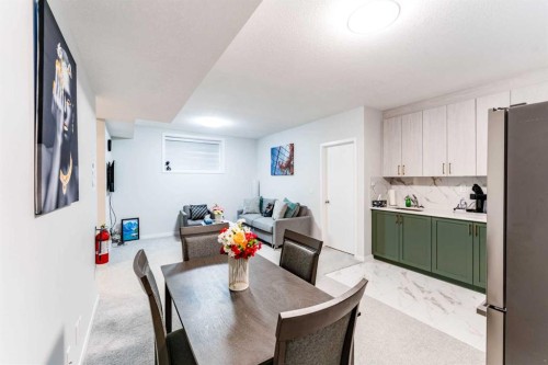 16 West Grove Link Sw, Calgary, AB - Indoor Photo Showing Dining Room