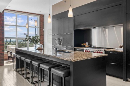 610 Aspen Meadows Hill Sw, Calgary, AB - Indoor Photo Showing Kitchen With Upgraded Kitchen