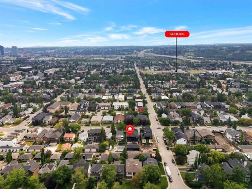 2136 5 Avenue Nw, Calgary, AB - Outdoor With View