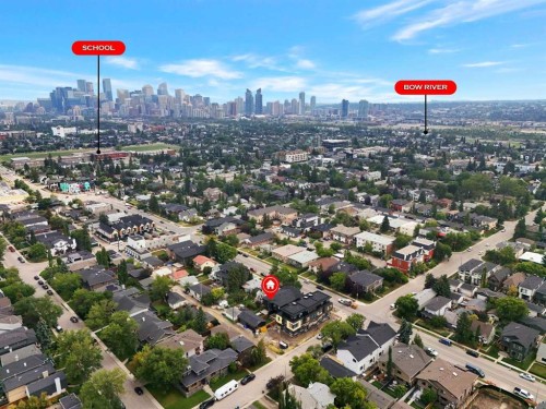 2136 5 Avenue Nw, Calgary, AB - Outdoor With View