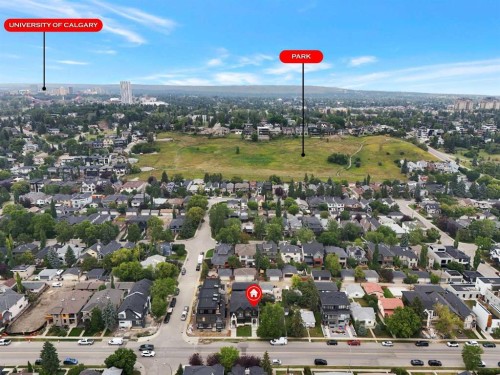 2136 5 Avenue Nw, Calgary, AB - Outdoor With View