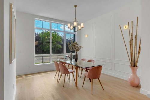 2136 5 Avenue Nw, Calgary, AB - Indoor Photo Showing Dining Room