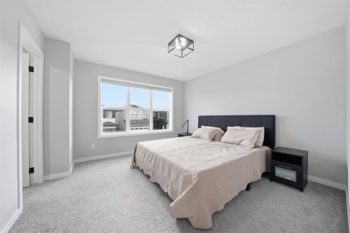 623 Savanna Crescent Ne, Calgary, AB - Indoor Photo Showing Bedroom