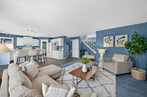 232 Douglas Glen Close Se, Calgary, AB - Indoor Photo Showing Living Room