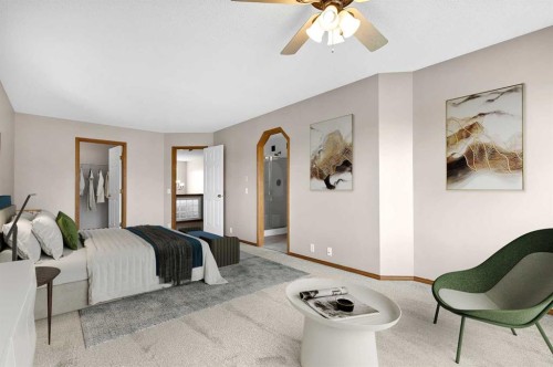 249 Scotia Point Nw, Calgary, AB - Indoor Photo Showing Bedroom