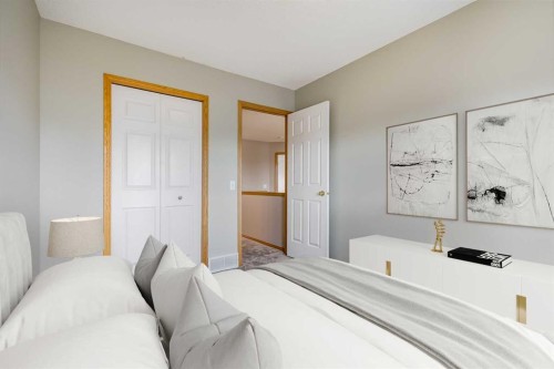 249 Scotia Point Nw, Calgary, AB - Indoor Photo Showing Bedroom