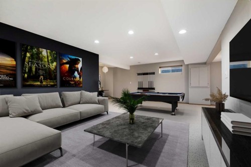 249 Scotia Point Nw, Calgary, AB - Indoor Photo Showing Living Room