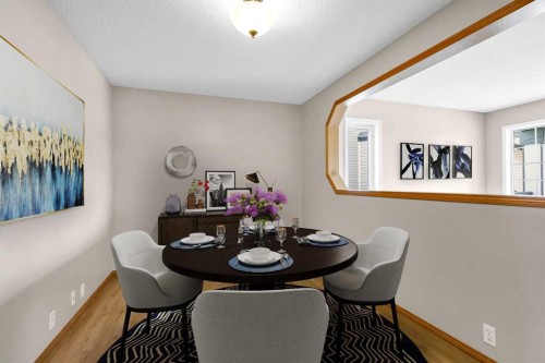 249 Scotia Point Nw, Calgary, AB - Indoor Photo Showing Dining Room