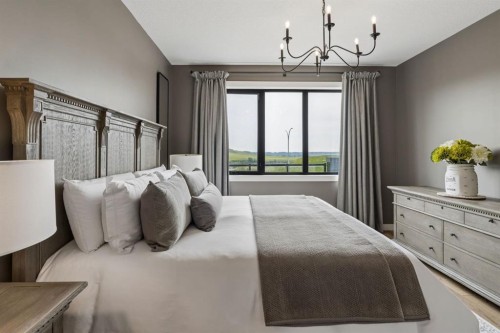 220 Precedence View, Cochrane, AB - Indoor Photo Showing Bedroom