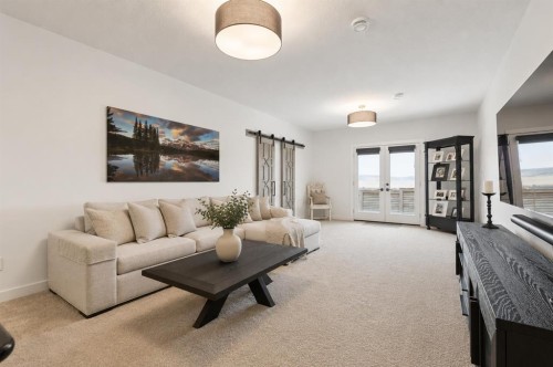 220 Precedence View, Cochrane, AB - Indoor Photo Showing Living Room