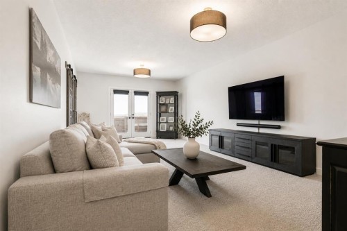 220 Precedence View, Cochrane, AB - Indoor Photo Showing Living Room