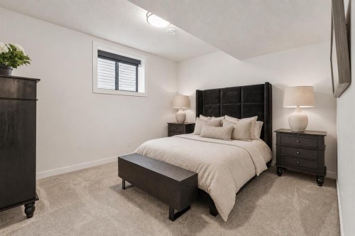 220 Precedence View, Cochrane, AB - Indoor Photo Showing Bedroom
