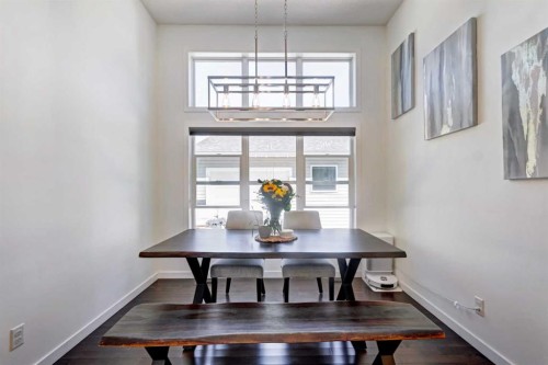 1058 New Brighton Park Se, Calgary, AB - Indoor Photo Showing Dining Room