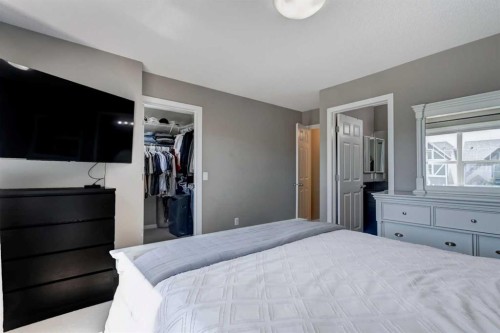 1058 New Brighton Park Se, Calgary, AB - Indoor Photo Showing Bedroom