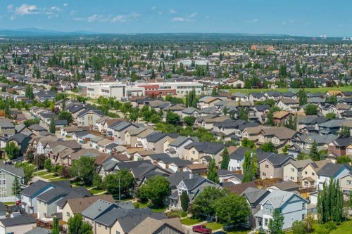 1058 New Brighton Park Se, Calgary, AB - Outdoor With View