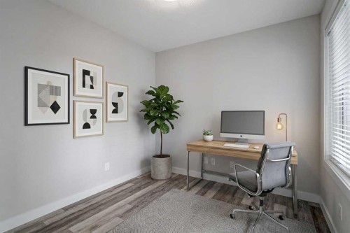 4-2416 30 Street Sw, Calgary, AB - Indoor Photo Showing Office