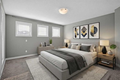 4-2416 30 Street Sw, Calgary, AB - Indoor Photo Showing Bedroom