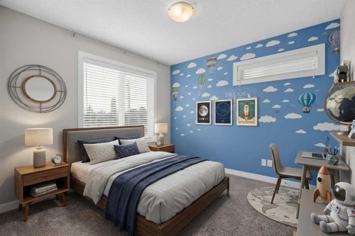 4-2416 30 Street Sw, Calgary, AB - Indoor Photo Showing Bedroom