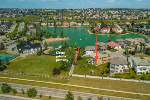 40 Arbour Estates Green Nw, Calgary, AB - Outdoor With Body Of Water With View