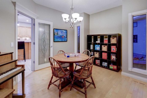 40 Arbour Estates Green Nw, Calgary, AB - Indoor Photo Showing Dining Room