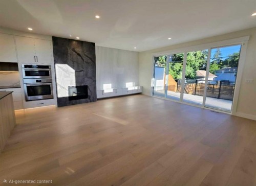 417 37 Avenue Nw, Calgary, AB - Indoor With Fireplace