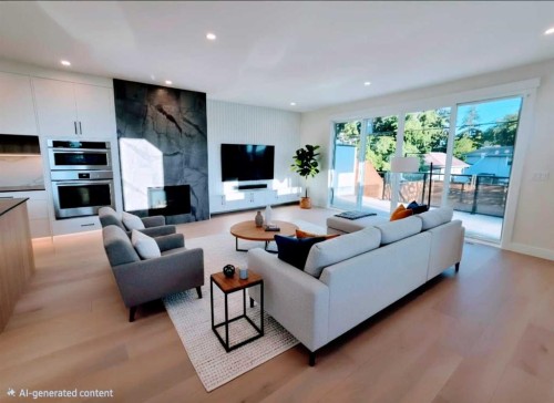 417 37 Avenue Nw, Calgary, AB - Indoor Photo Showing Living Room