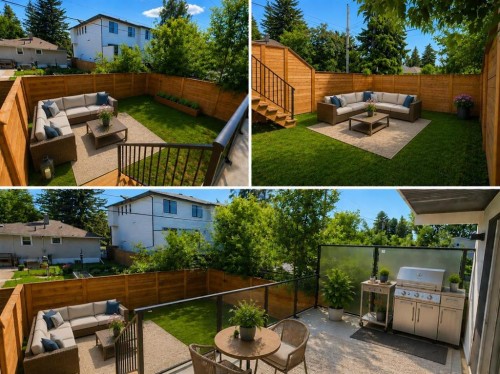 417 37 Avenue Nw, Calgary, AB - Outdoor With Deck Patio Veranda With Backyard