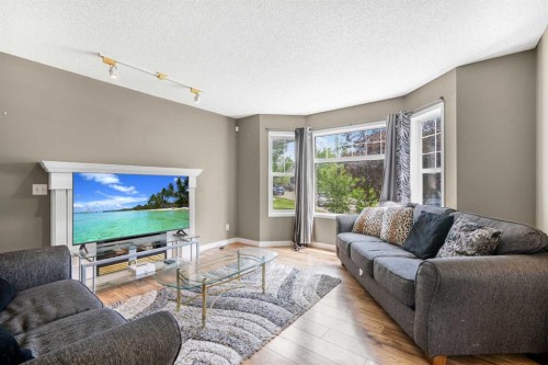 43 Covington Close Ne, Calgary, AB - Indoor Photo Showing Living Room