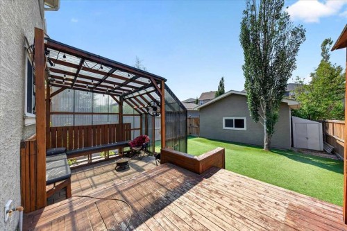174 Mahogany Heights Se, Calgary, AB - Outdoor With Deck Patio Veranda With Exterior