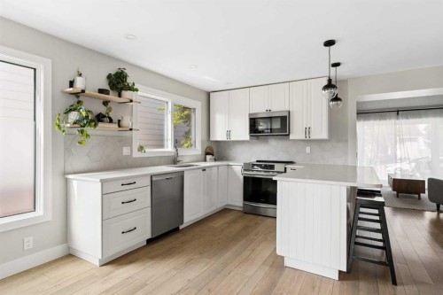 76 Ranchridge Way Nw, Calgary, AB - Indoor Photo Showing Kitchen With Upgraded Kitchen