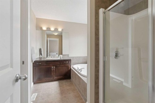 161 Heritage Bay, Cochrane, AB - Indoor Photo Showing Bathroom