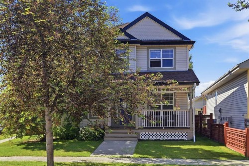 134 Prestwick Landing Se, Calgary, AB - Outdoor With Deck Patio Veranda