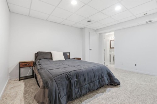 134 Prestwick Landing Se, Calgary, AB - Indoor Photo Showing Bedroom