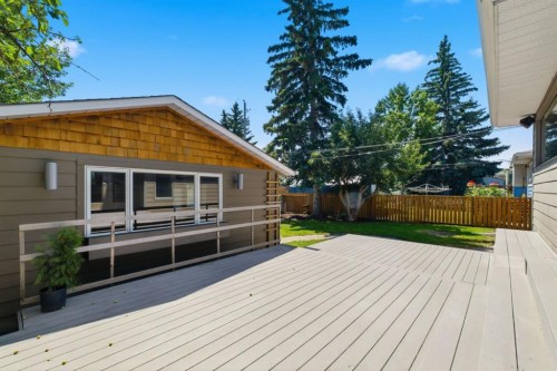 4935 10 Avenue Sw, Calgary, AB - Outdoor With Deck Patio Veranda With Exterior
