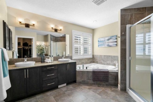 809 Canoe Green Sw, Airdrie, AB - Indoor Photo Showing Bathroom